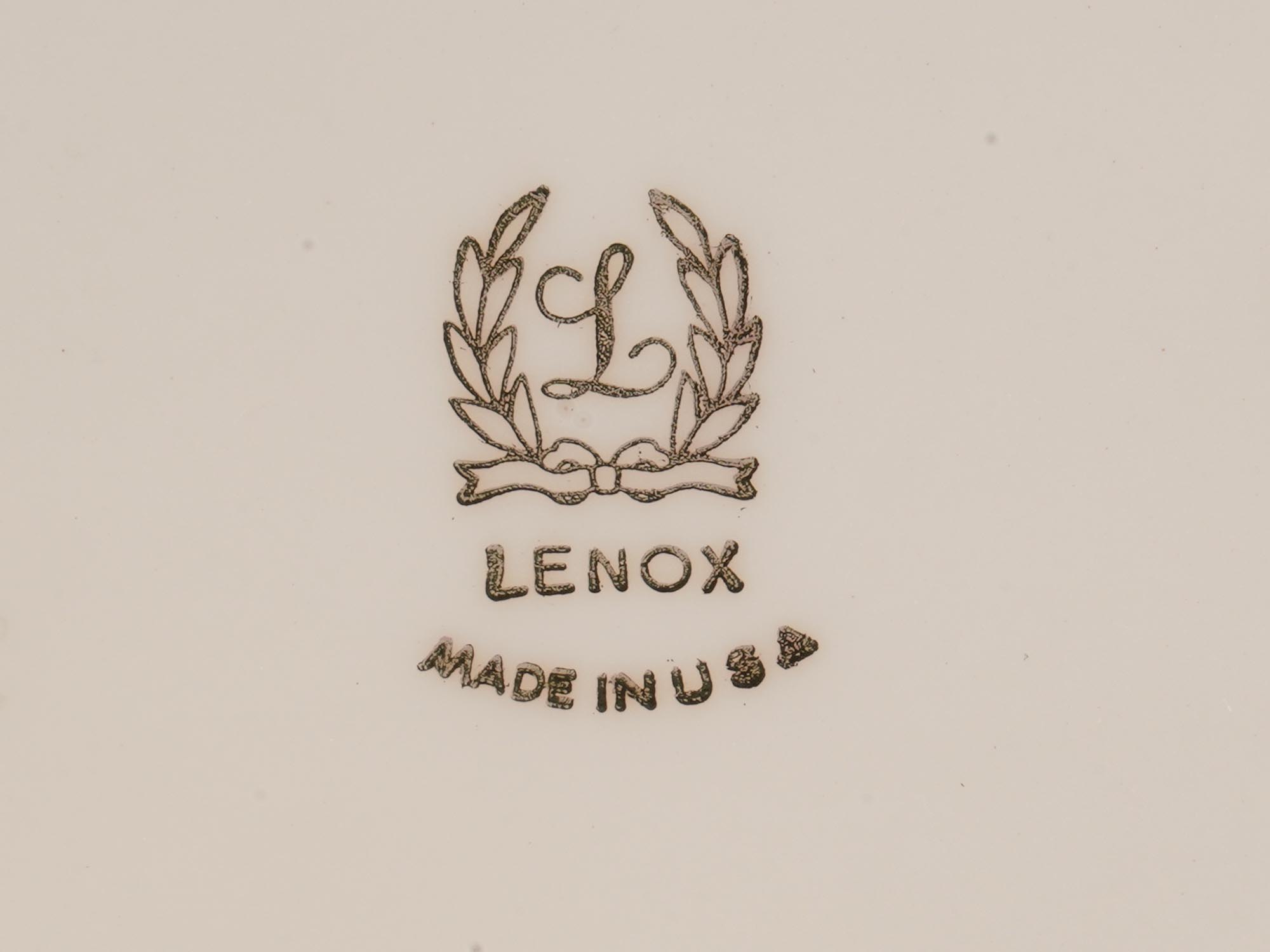 VINTAGE COLLECTION OF LENOX PORCELAIN SEVEN ITEMS PIC-10